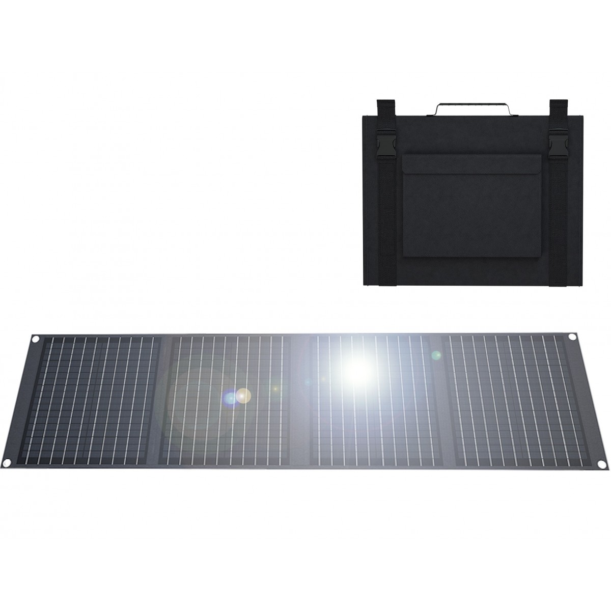 Kit Placas Solares Portátil Plegable (100 W) Monocristalino