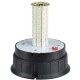 Rotativo Ámbar LED de Señalización Emergencia 1224V Base magnética