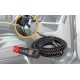 Rotativo Ámbar K-LED Revolution Black 12/24 V Homologado R65 Emergencia Advertencia Señalización Tractor, Camión